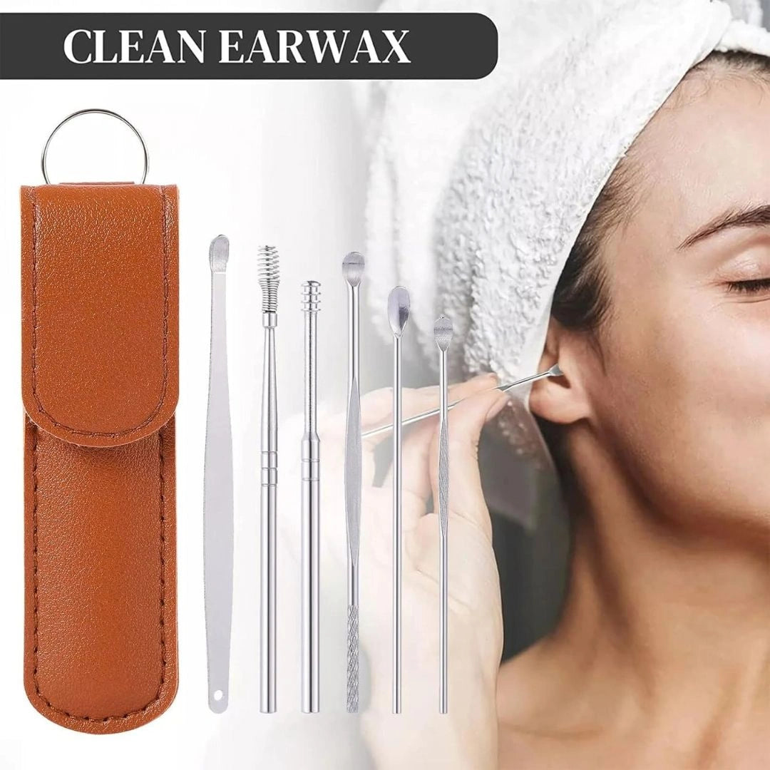 Professional ear wax removal kit with camera